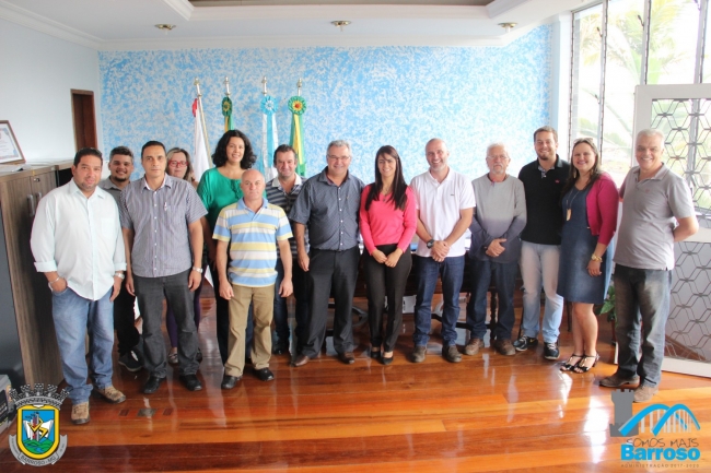 Foto da visita do Deputado